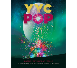Front cover of the YYC POP: Poetic Portraits of People book